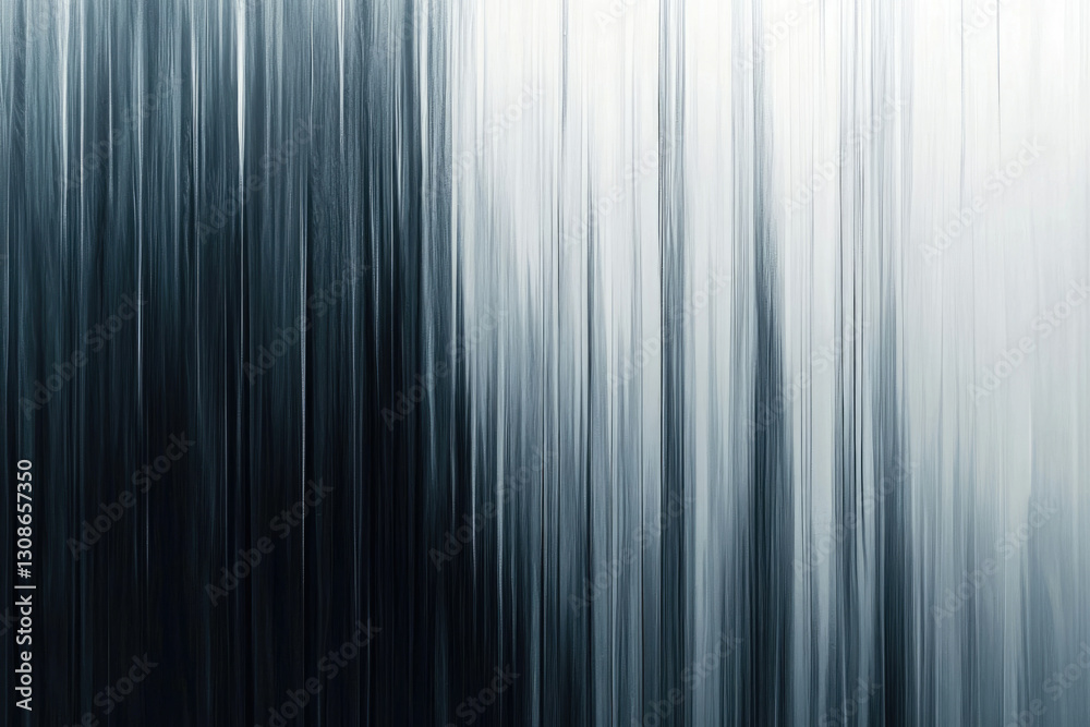 Aufkleber abstract grayscale image with vertical lines resembling a misty forest or curtain.