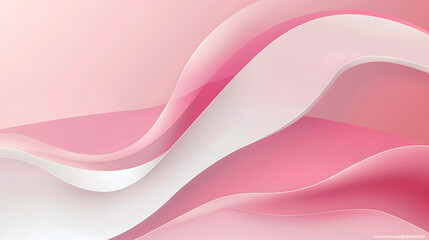 Obraz premium Abstract pink background with white space for text, featuring a soft gradient and minimalistic composition, perfect for elegant designs.