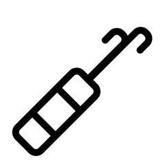 hook icon for illustration