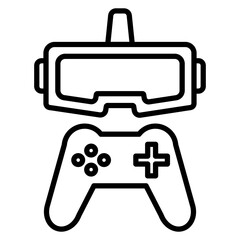 Vr Gaming Icon