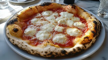 pizza with salami and cheese