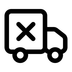 shipping icon for illustration