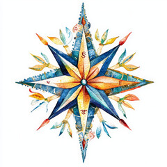 Illustration boho style radiate artistic peace and realistic calm