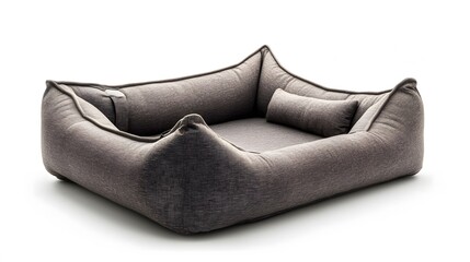Cozy Pet Haven: A luxurious pet bed offers ultimate comfort and style, inviting your furry friend to relax and dream.