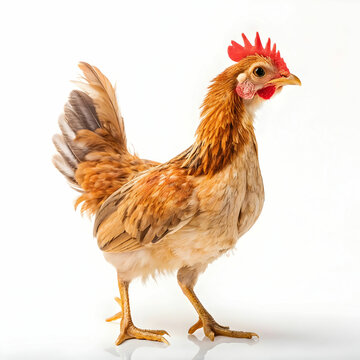 The Serama is a small, ornamental chicken breed known for its friendly temperament