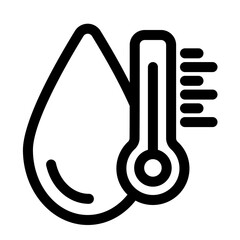 humidity  icon for illustration