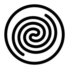 Naklejka premium thunderstorm icon for illustration