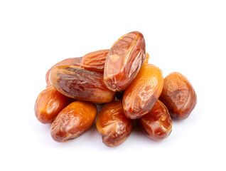 Dates isolated on white background