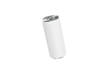 floating soda can mockup