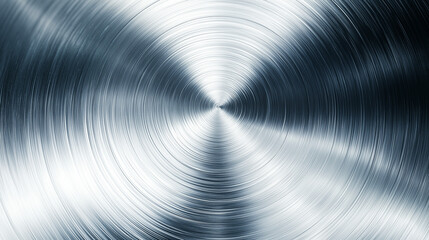 Sleek Glossy Silver Texture with Subtle Circular Design