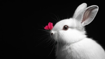 Obraz premium A surreal landscape with floating islands, waterfalls cascading into the sky, and glowing trees,