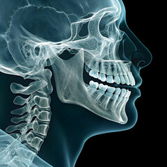 X-ray is a medical imaging technique that uses radiation to view the inside