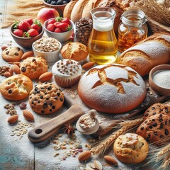 Gluten Free Baked Goods Cakes cookies and pastries made without
