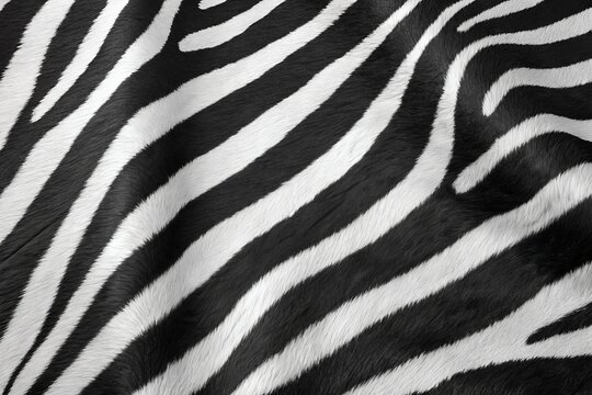 A striking zebra texture background featuring bold black and white stripes, creating a dynamic, natural pattern full of contrast and energy