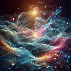 Holographic Abstraction A nonrepresentational hologram of waves