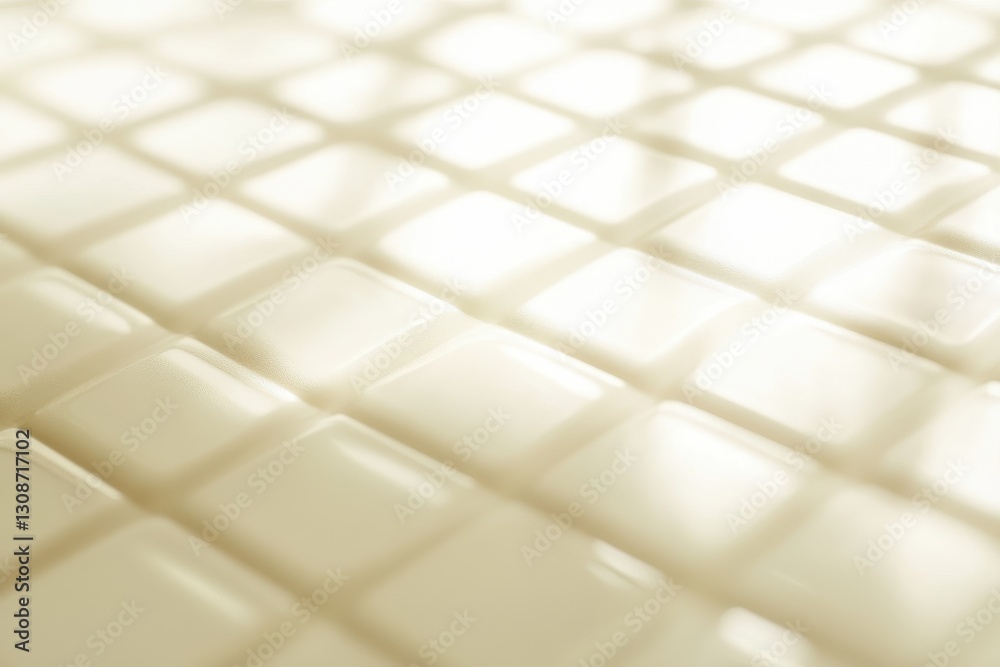 Poster textured tiles reflecting soft light in a warm, inviting indoor space during daytime