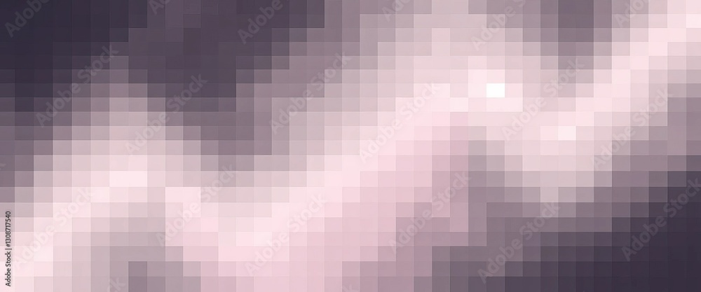 Poster abstract pixelated design featuring blend of light and dark shades textured and modern feel
