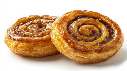Delicious Golden Brown Cinnamon Rolls Indulge in the Sweet Swirls of Flaky Pastry, Perfect for Breakfast, Brunch, or a Treat Savor the Warm, Spiced Aroma and the Gooey, Caramelized Filling in Every