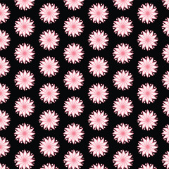 seamless pattern with hearts