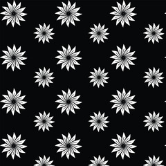 black and white seamless pattern