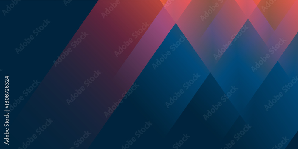 Wall mural dark abstract lowly lit gradient surface texture - slanted lines pattern with lights, 3d effect - wi