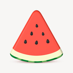 Cartoon watermelon clipart, design