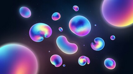 abstract background with circles