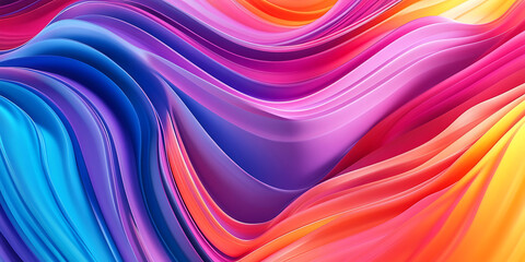 Obraz premium Paper-Style Dynamic Lines Wallpaper Background for Modern Design, Branding, or Digital Art