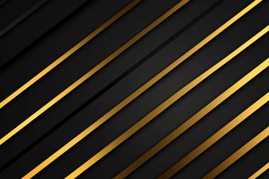 Seamless ultra-thin gold parallel lines on deep charcoal, refined minimalist geometric luxury pattern, sophisticated modern high-end elegance