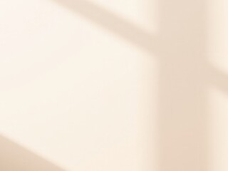 Beige Wall with Light and Shadow