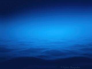 Obraz premium Dark Blue Ocean Water at Night