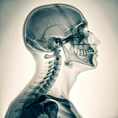 X-ray is a medical imaging technique that uses radiation to view the inside