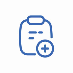 clipboard money icon vector sign