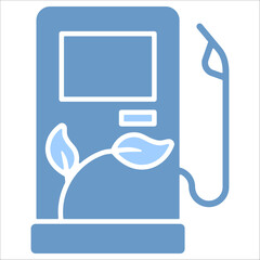 Bio Fuel Simple Icon Vector Illustration Concept
