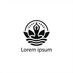 Fototapeta premium BlackFlow Yoga - The Power of Stillness