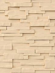 Obraz premium artistic sandstone wall texture background patterns A sample of high quality veneer slate