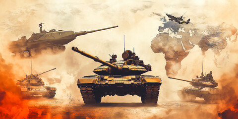Rising tensions between major powers are leading to economic instability and geopolitical conflict