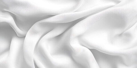 Obraz premium Minimalist White Fabric Wallpaper Background for Interior Design, Branding, or Digital Art Projects