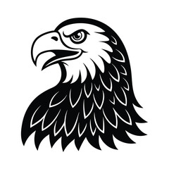 eagle head vector illustration