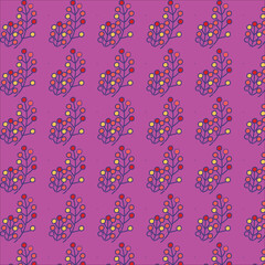 seamless background with hearts