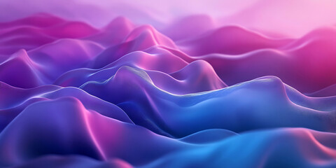 Obraz premium Modern Wavy Gradient Screensaver Wallpaper Background for Digital Art, UI Design, or Branding