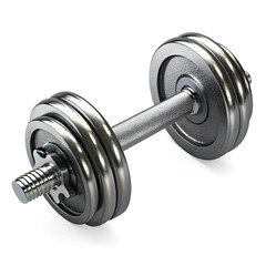Naklejka premium dumbbell on white background