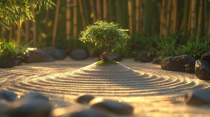 Zen Garden: Tranquility, Mindfulness, Peace