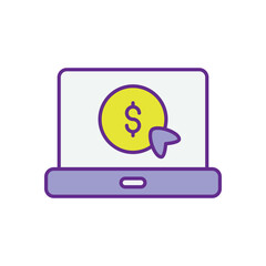 Payment App icon vector stock illustration