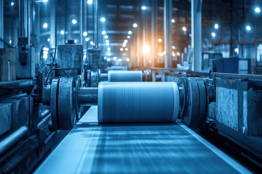 A CTP (computer-to-plate) printing plate, technical and industrial, design theme