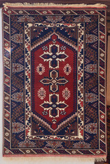 Turkish traditional carpet. Textile products