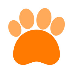 dog footprint dualtone style