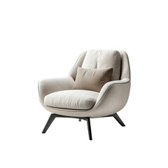 A Sofa with Wooden Legs png.