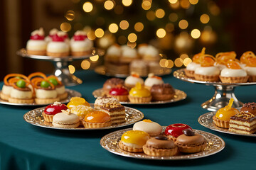 Fototapeta premium Savor fresh pineapple tarts with homemade jam and buttery crust for a sweet and tangy delight