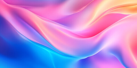 Fototapeta premium Gradient Polygonal Abstract Pattern with Soft Pastel Colors